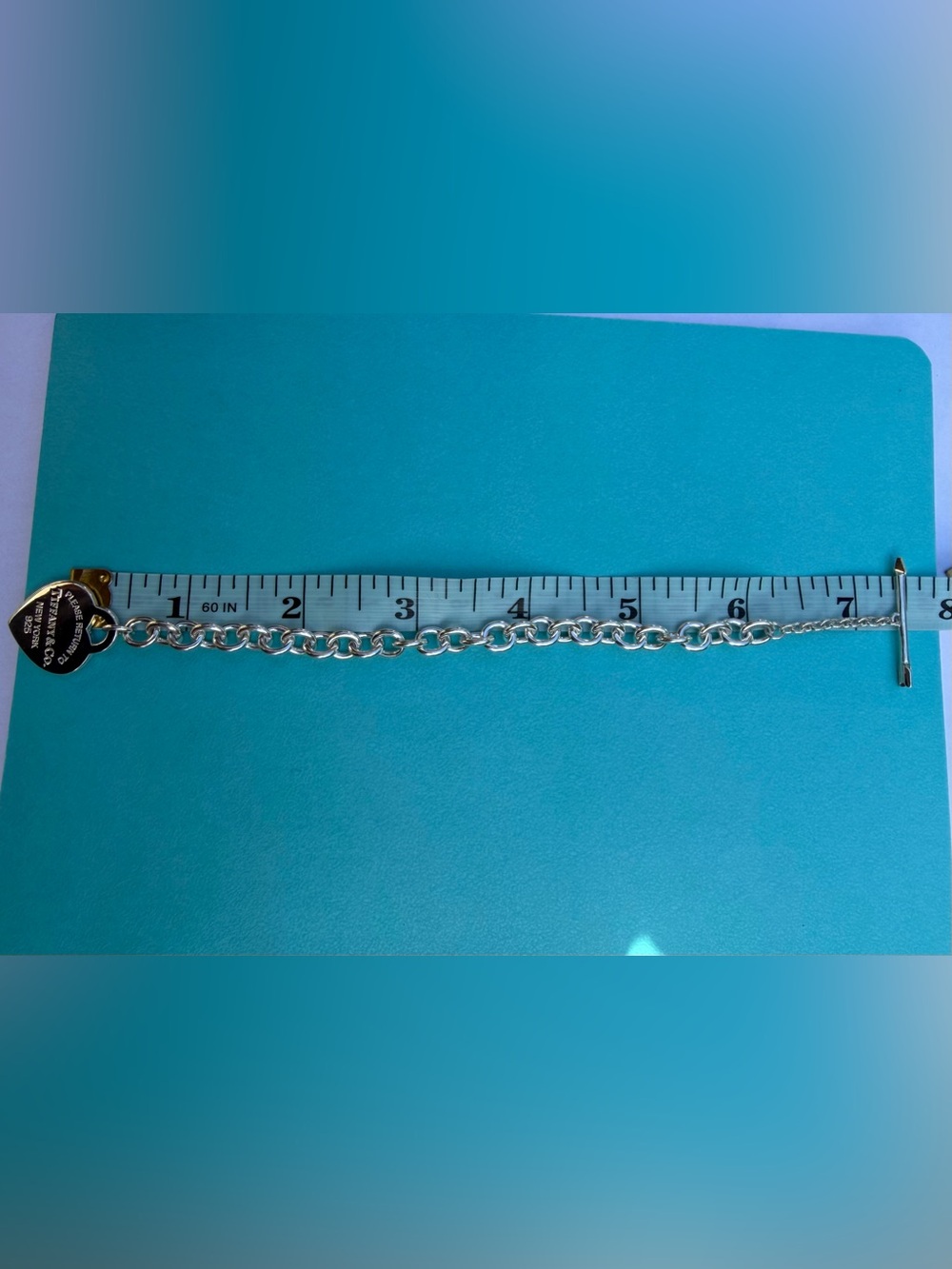 Tiffany & Co. Return To Tiffany Lovestruck Bracelet in sterling silver . - Picture 5 of 6
